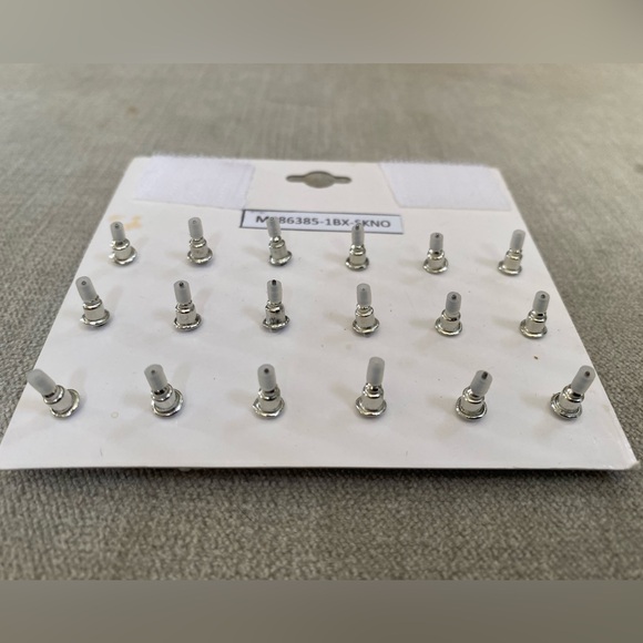 NWT Nicole Miller New York 9-Pair Occasion Earring Set Silver Rhinestone - Picture 3 of 3